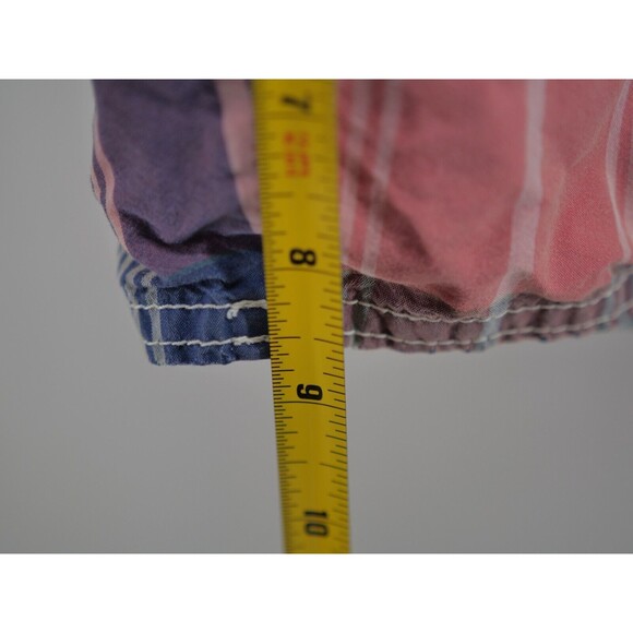 Polo Ralph Lauren Pink Plaid Swim Trunks Shorts Mens Size 32 - Picture 7 of 9